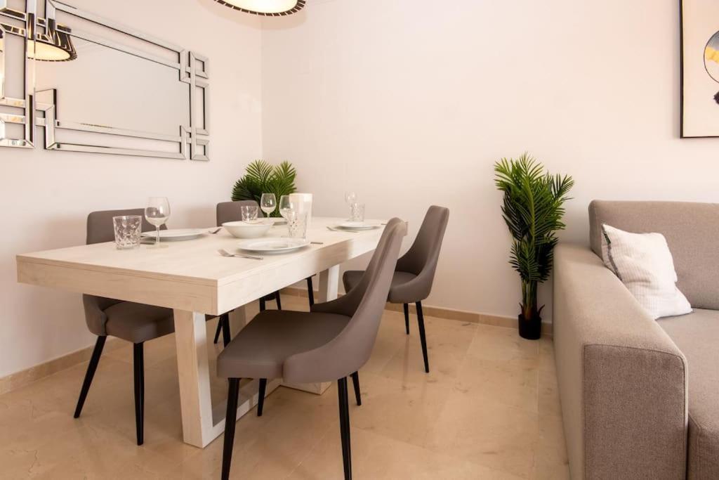 Penthouse With Roof Terrace, Bbq, Pool- And Sea Views Leilighet Buenas Noches Eksteriør bilde